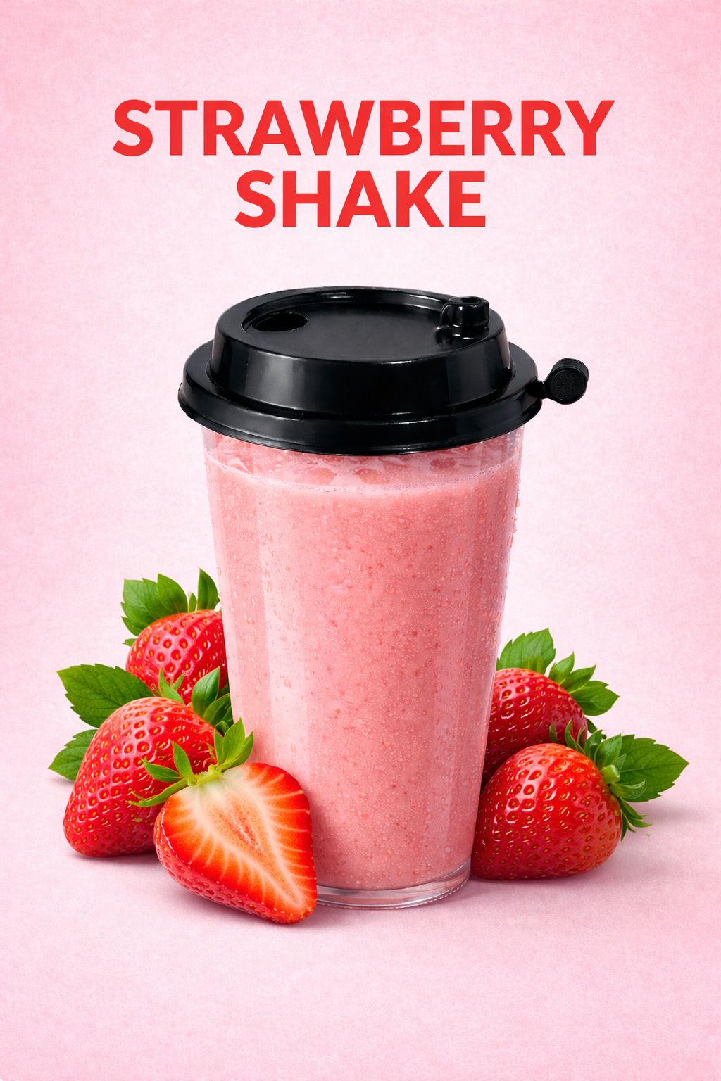Fresh Strawberry Shake – 350ml